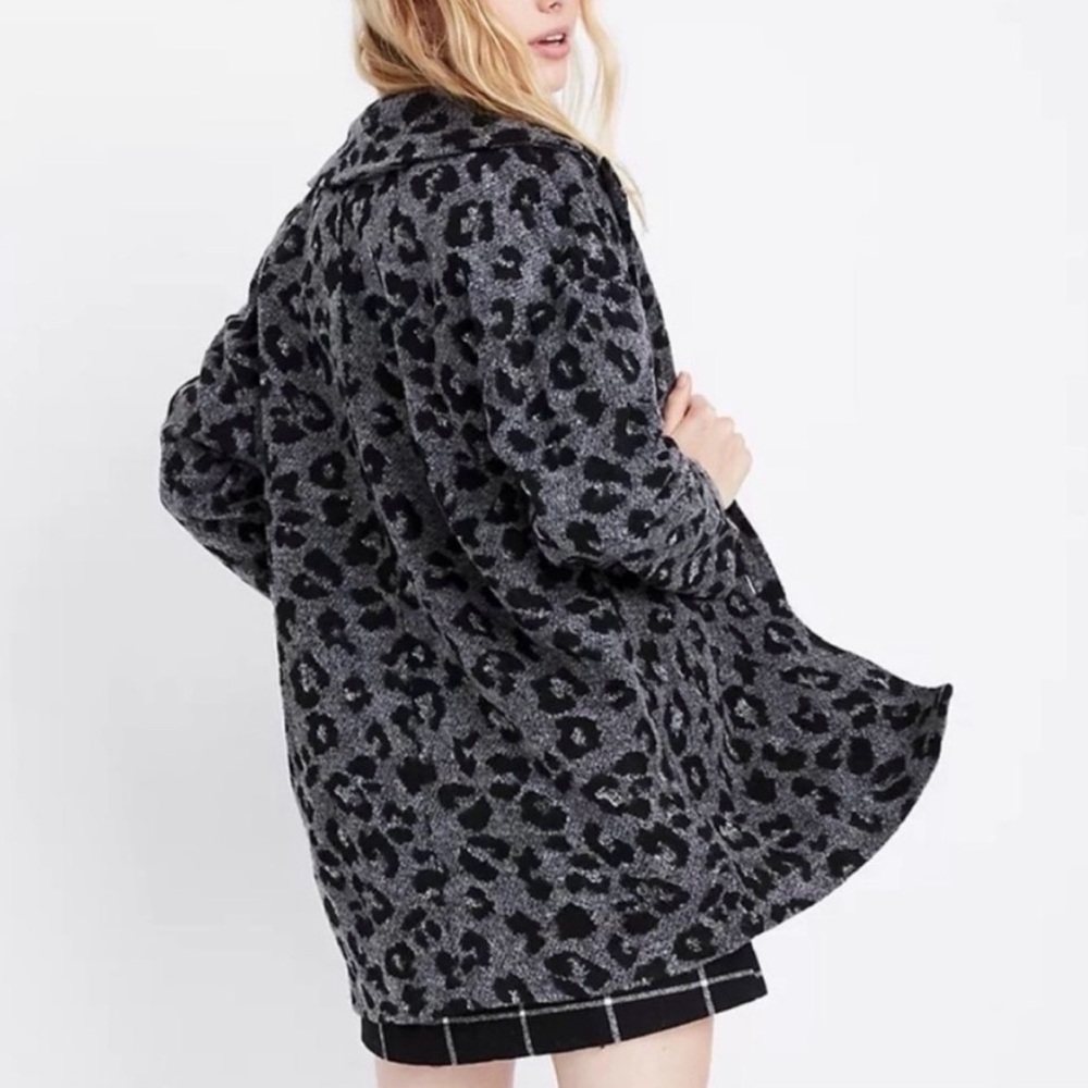 Madewell Texture & Thread Leopard Sweater - Picture 2 of 5